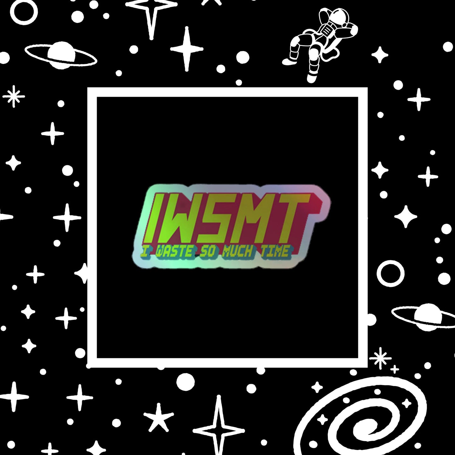 IWSMT Logo Holographic Sticker