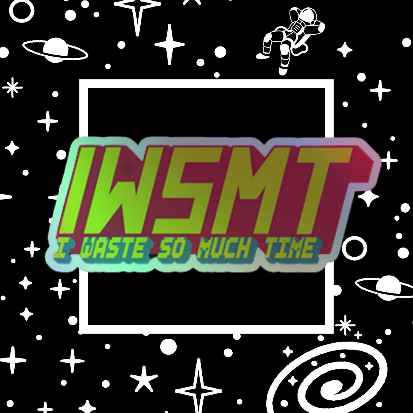 IWSMT Logo Holographic Sticker