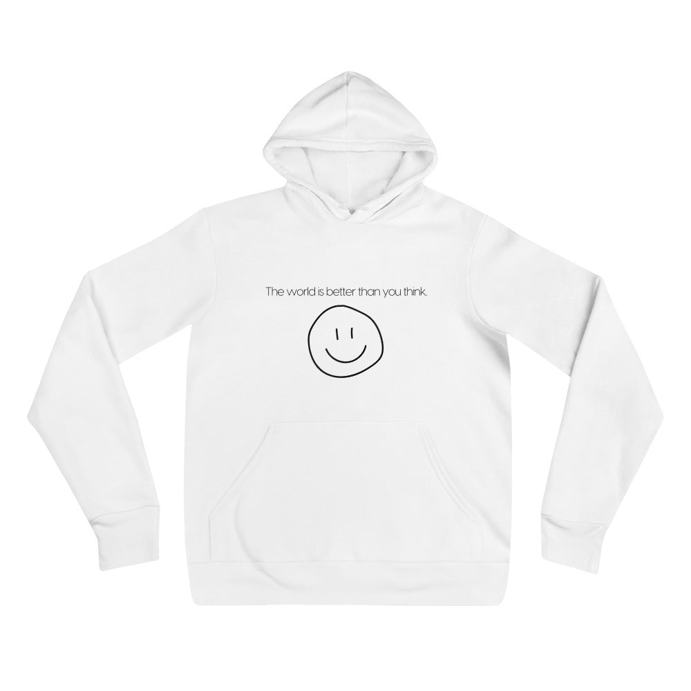 Unisex Wholesome "The World is Better" Hoodie (Light)