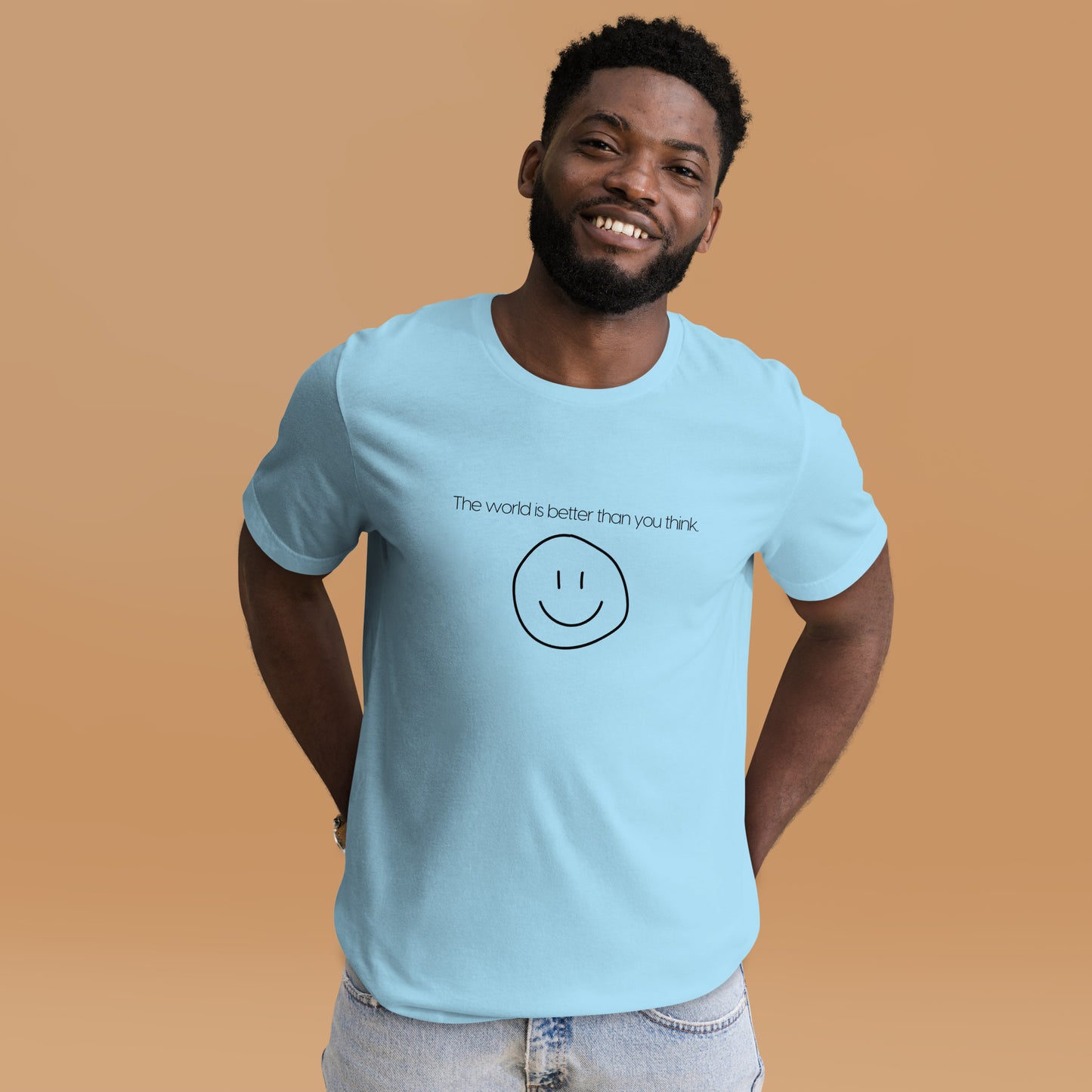 Unisex Wholesome "Better World" T-shirt (Light)