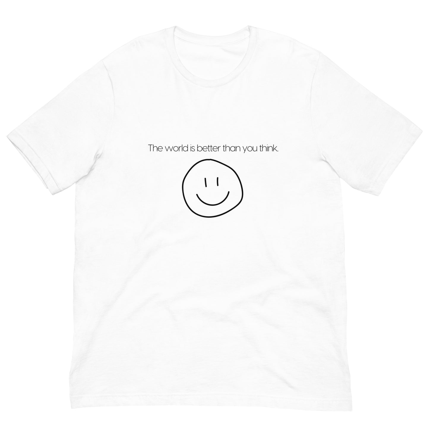 Unisex Wholesome "Better World" T-shirt (Light)